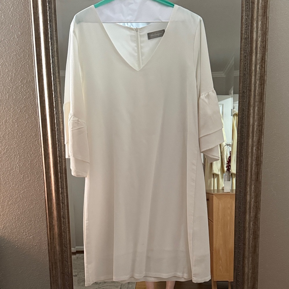 Elegant Cream Dress